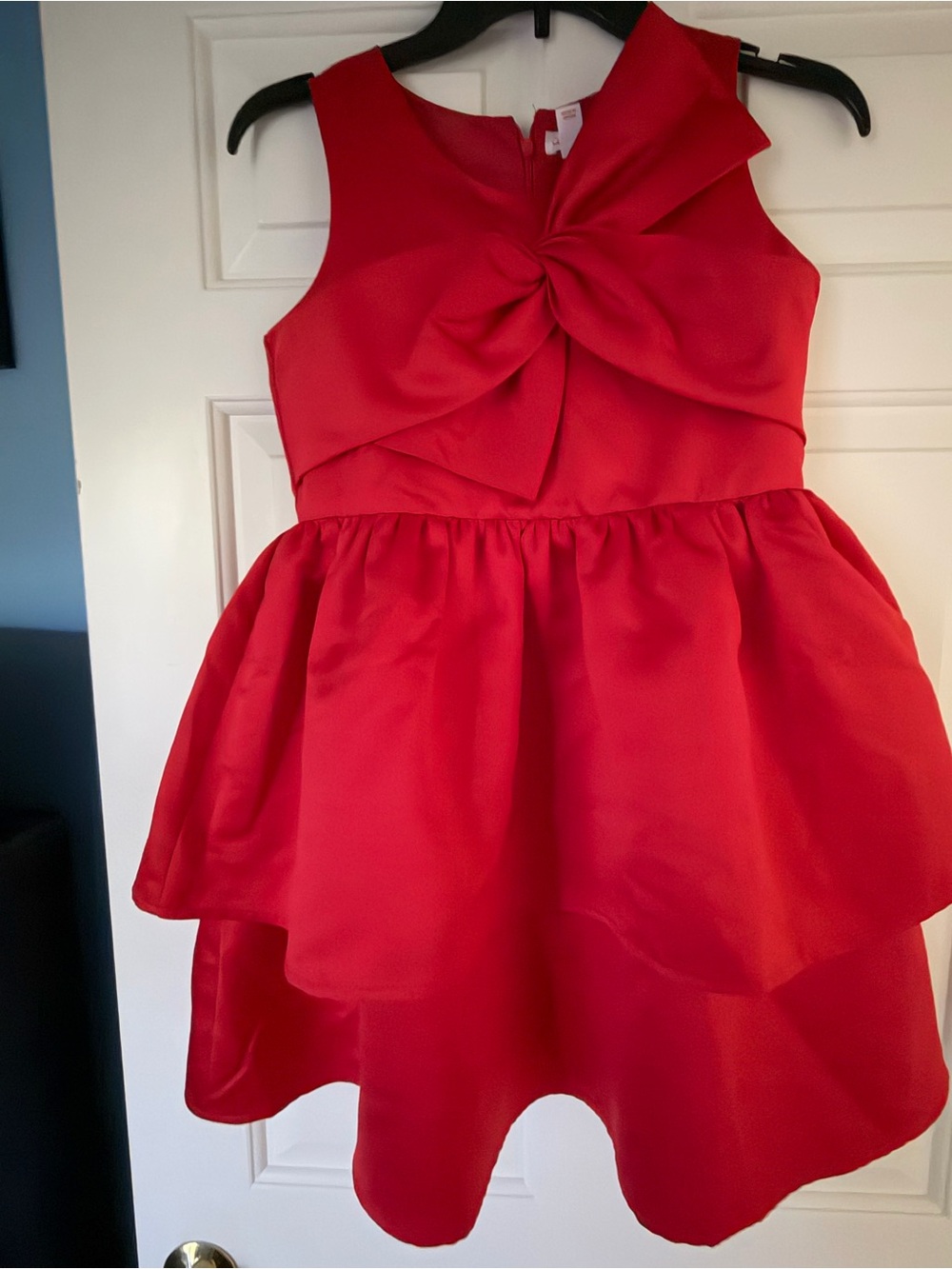 Cat & Jack Red Bow-Front Party Dress for Girls❤️